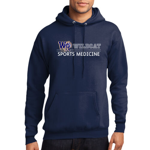 WR Sports Med Hooded Sweatshirt Wildcat with Paw - Unisex Thumbnail
